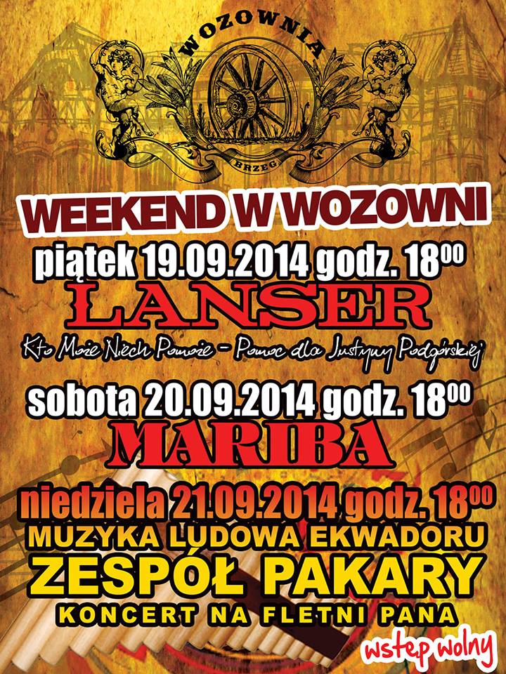 Weekend w Wozowni 19-21.09.2014 r.